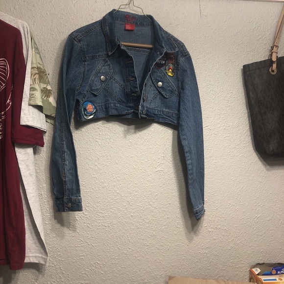 Goddess Denim Jacket with Silver Button - Picture 10 of 12